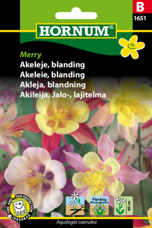 Akeleje, blanding, Merry (B) 1651