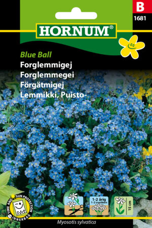 Forglemmigej, Blue Ball (B) 1681