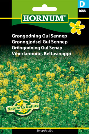 Grøngødning Gul Sennep (D) 1688