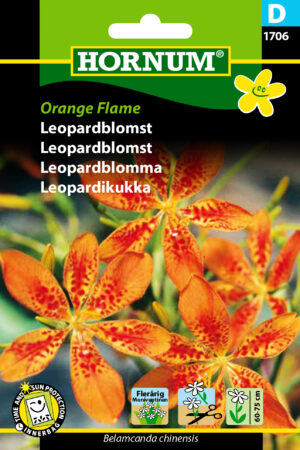 Leopardblomst, Orange Flame (D) 1706