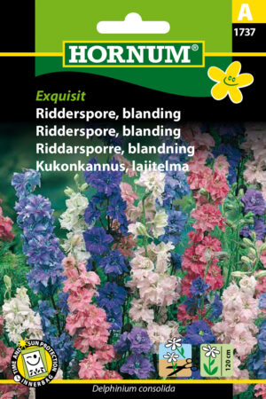 Ridderspore, blanding, Exquisit (A) 1737