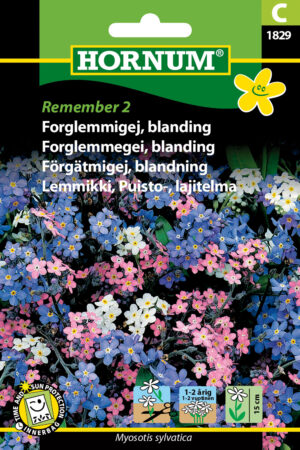 Forglemmigej, blanding, Remember 2 ( C) 1829