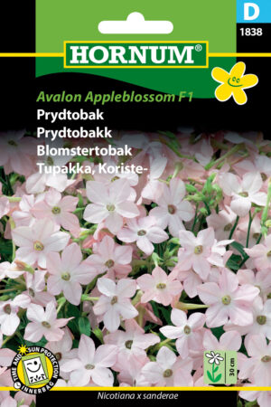 Prydtobak, Avalon Appleblossom F1 (D) 1838