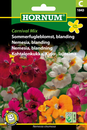 Sommerfugleblomst, bla, Carnival Mix (C) 1843