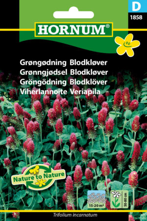 Grøngødning Blodkløver (D) 1858