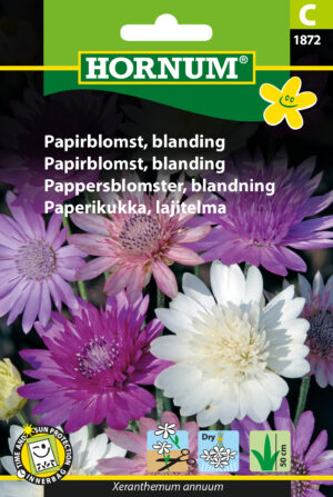 Papirblomst, blanding (C) 1872