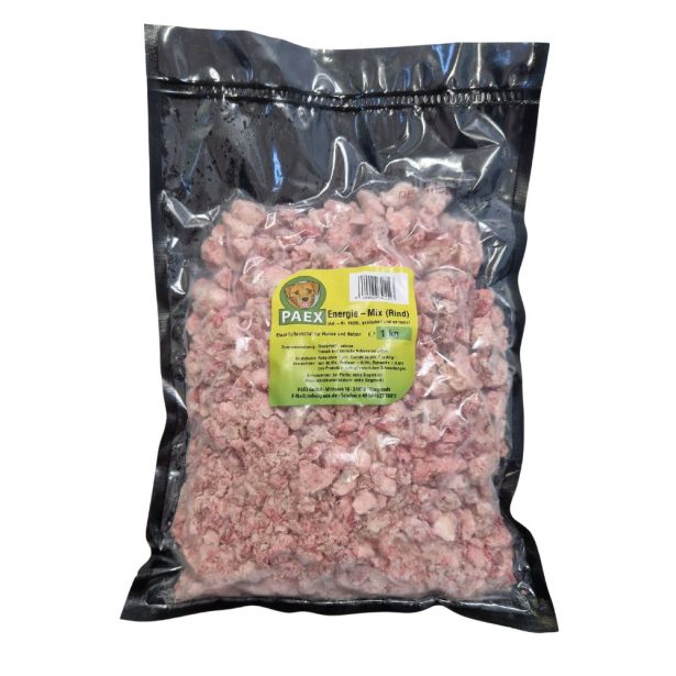 Paex Energi-Mix Okse 1 kg BARF Rigtig Hundemad