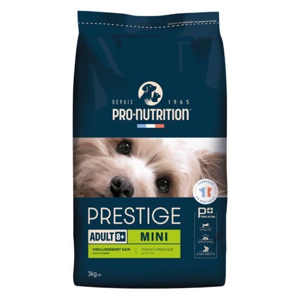Prestige Mini Adult 8+ hundefoder til små seniorhunde