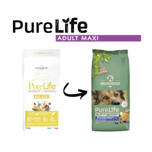 Purelife Maxi Adult 12 kg kornfrit hundefoder