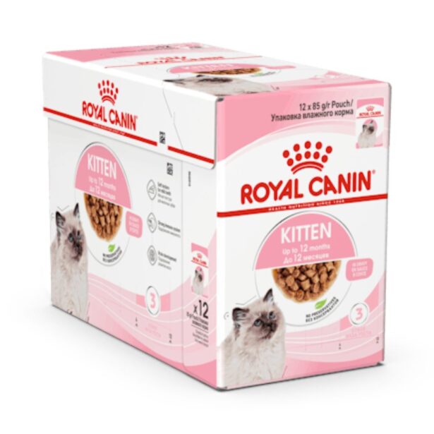 Royal Canin Kitten i sovs 12x85 g vådfoder til killinger