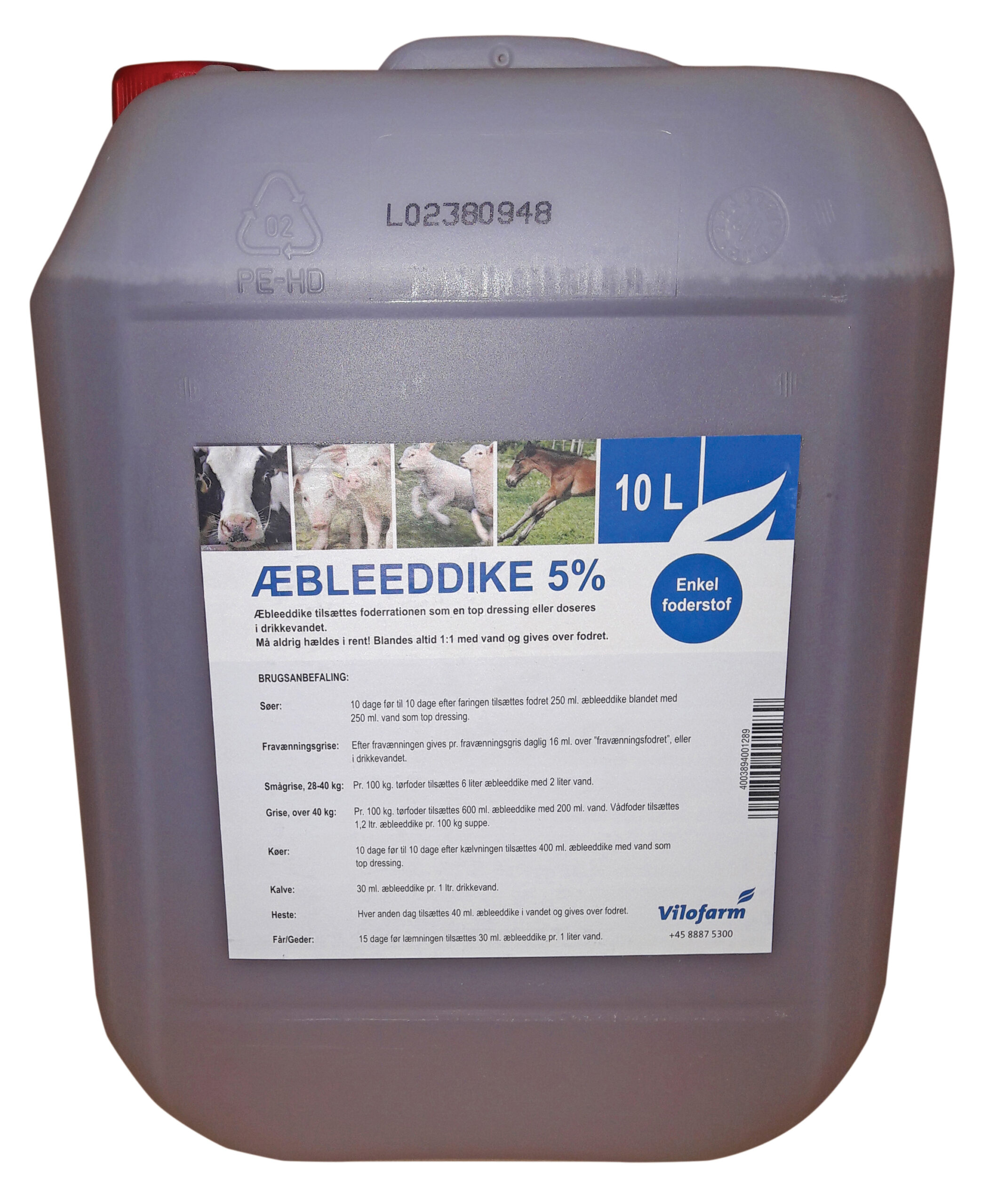 Æbleeddike 5 % - 10 ltr.
