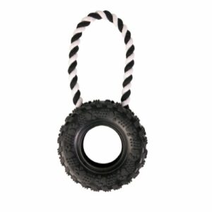 Bildæk med reb - Ø15 cm.