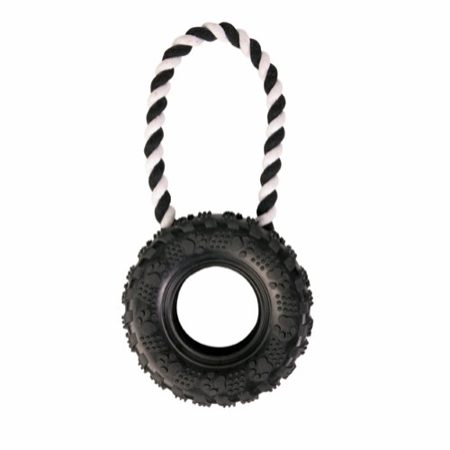 Bildæk med reb - Ø15 cm.