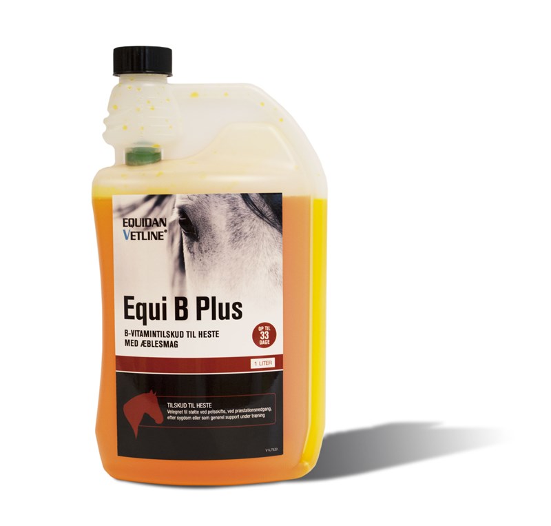 Equidan Equi B Plus m. æble - 1 ltr.