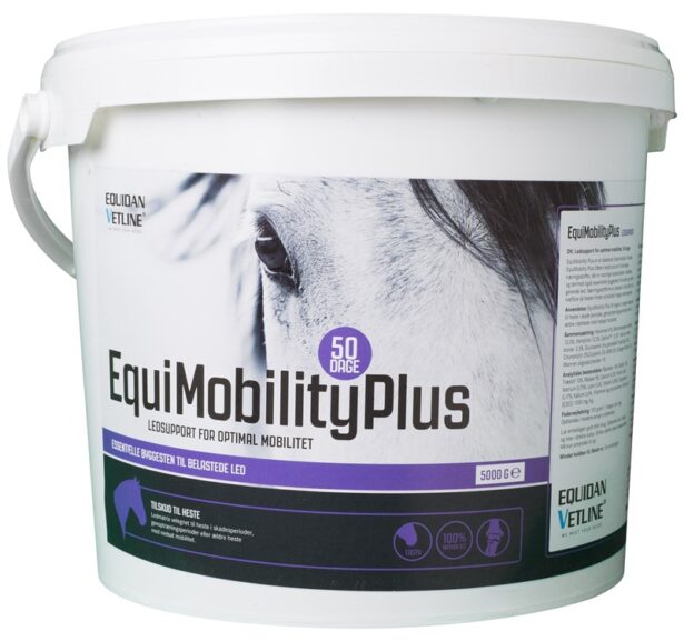 Equidan EquiMobility Plus 5 kg ledtilskud til heste i piller