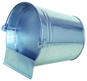Fjerkrævander Galv. Spand 12 Ltr