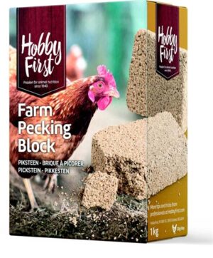 Hobby First Farm Pick Block - 1kg.