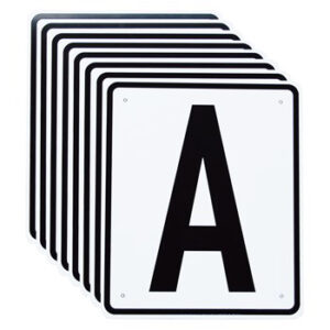 Horka Banebogstaver B-bane - 8 pk.