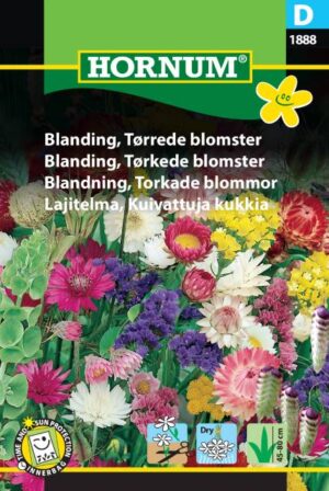 Blanding, tørrede blomster (D) 1888