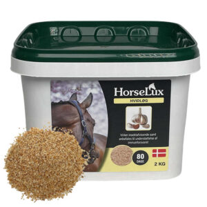 HorseLux hvidløg 2 kg granulat i spand