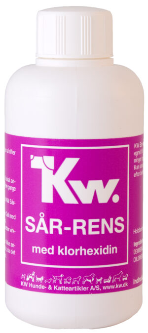 KW Sår-rens m. klorhexidin, 100 ml.