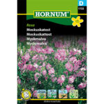 Hornum frøpose Moskuskatost rosa 1722 blomsterfrø