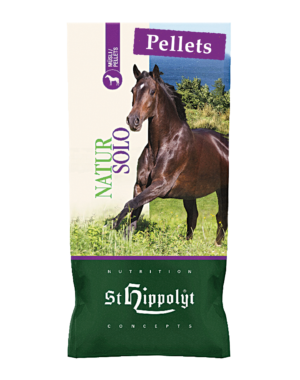 St. Hippolyt Natur Pellets SOLO - 25 kg.