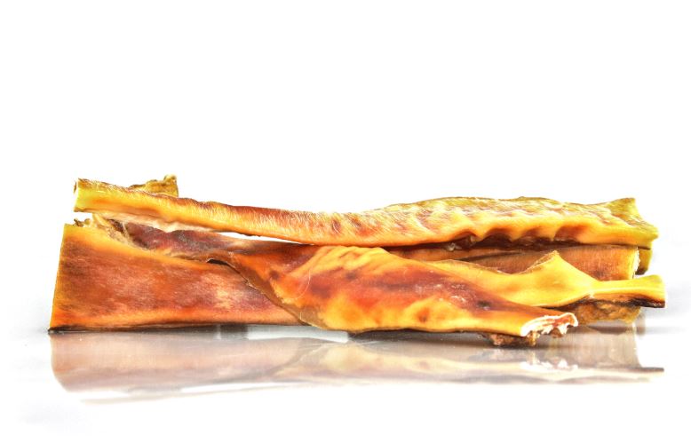 RigtigHundemad Oksehud ekstra hård, 30 cm - 500 g.