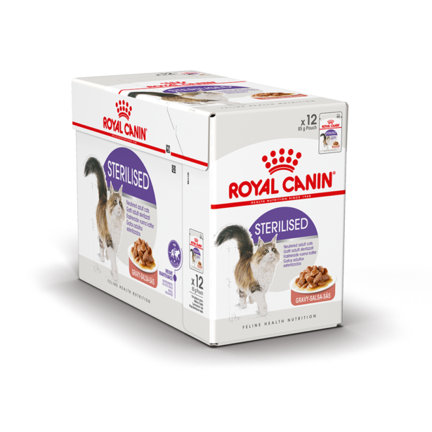 Royal Canin Sterilised i sovs vådfoder til katte