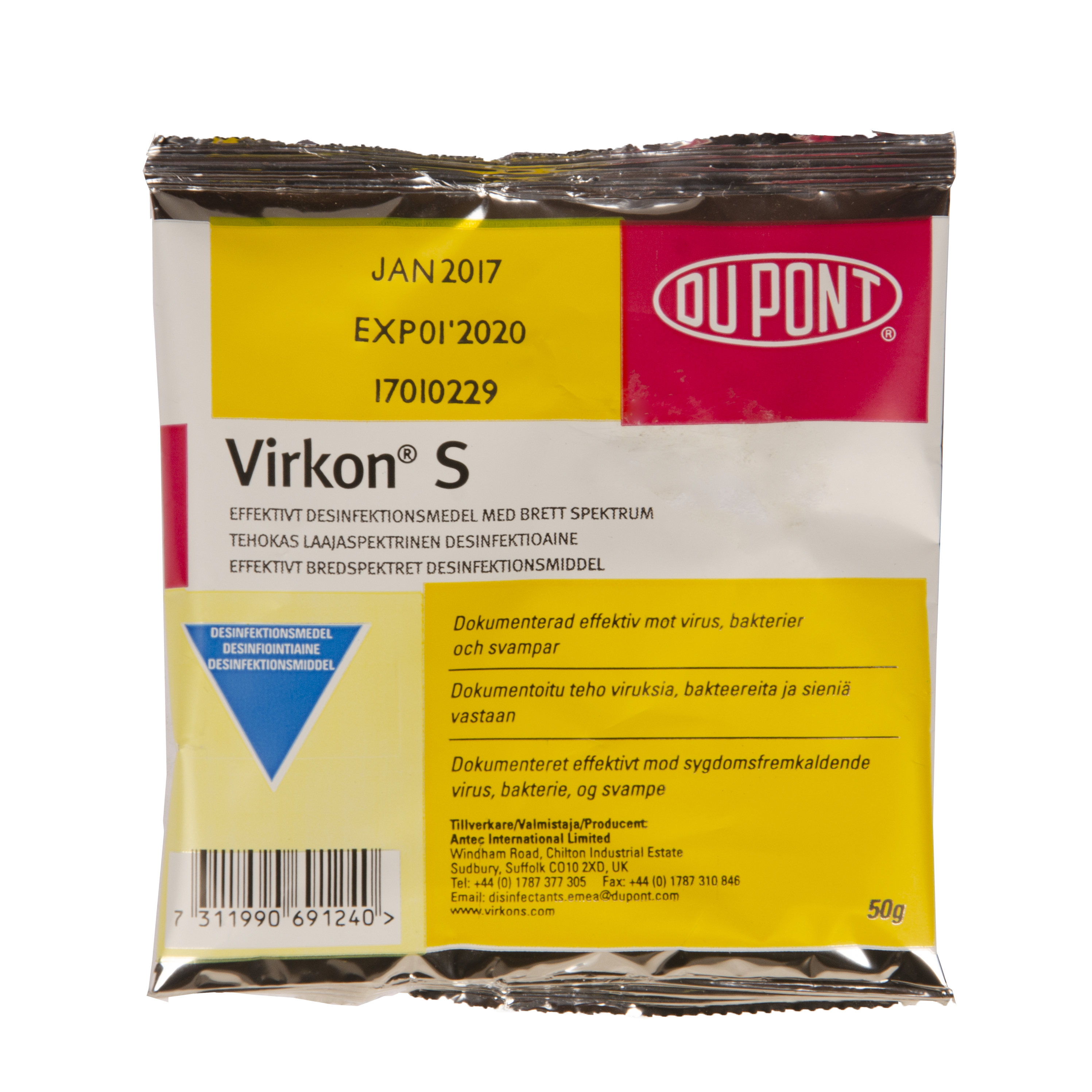 Virkon S Desinfekt. - 50 gram