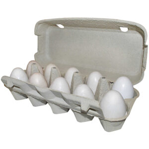 Æggebakke til 10 æg i klassisk pap