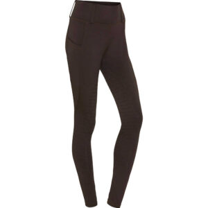 Equipage SS23 Kendra ridetights brun med silikone.