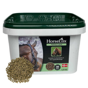 HorseLux Perfect Skin i spand med piller