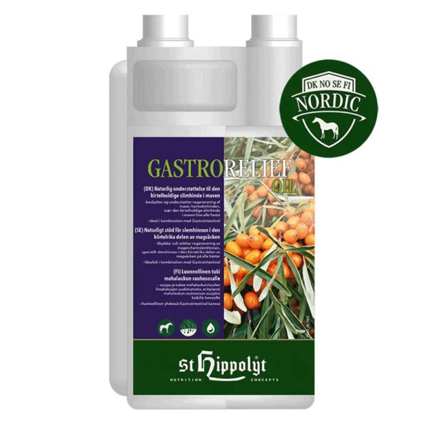 St. hippolyt gastro relief oil i flaske