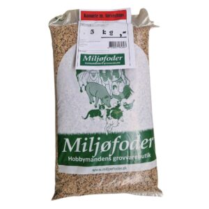 Natural King Kanarieblanding med farvechips 5 kg