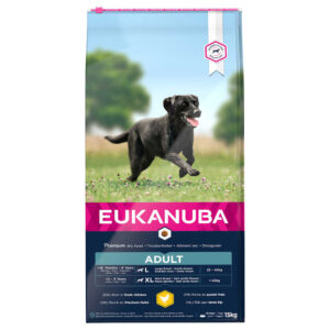 Eukanuba Adult Large Breed 15 kg hundefoder med kylling