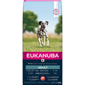 Eukanuba Large Breed Laks og byg 12 kg hundefoder