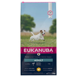 Eukanuba Small Breed hundefoder med kylling 12 kg