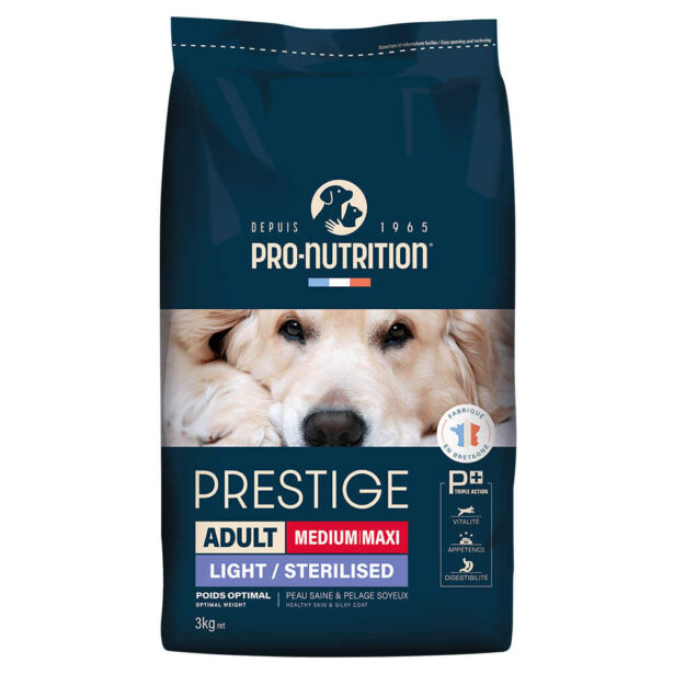 Prestige Adult Light Sterilised Medium Maxi 3 kg hundefoder