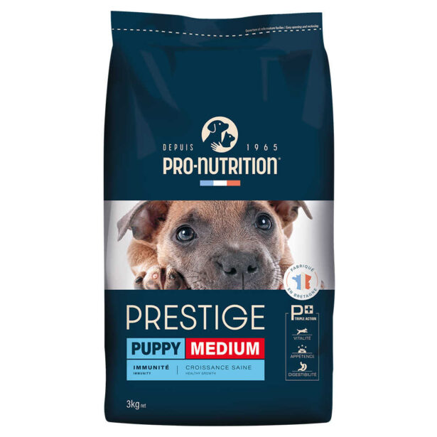 Prestige Puppy Medium 3 kg hundefoder hvalpefoder