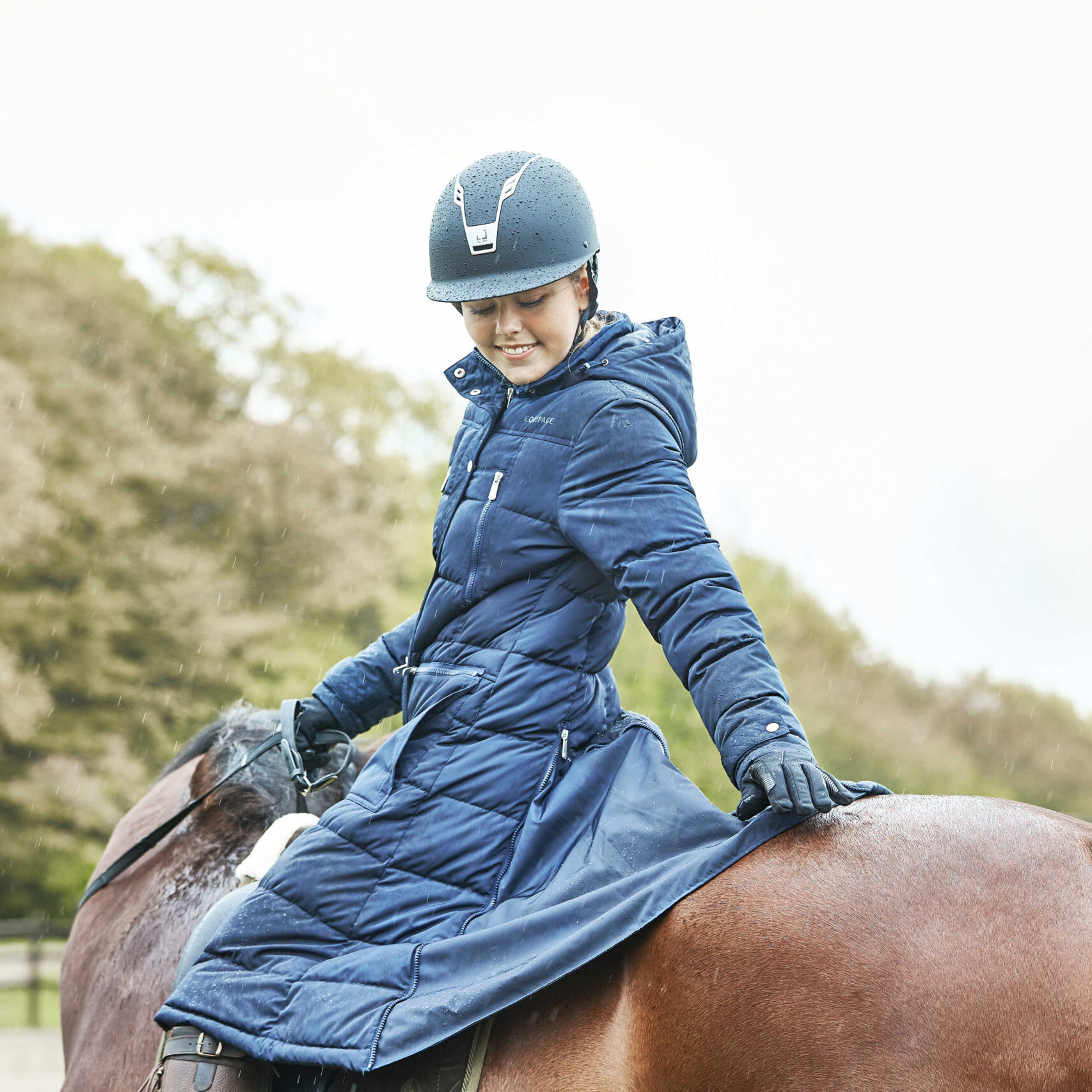 EQ Candice lang ridejakke - Medium