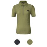 Covalliero SS24 Polo shirt til kvinder navy og oliven