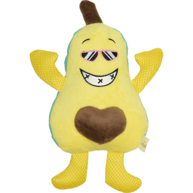 Hundelegetøj bamse happy avocado