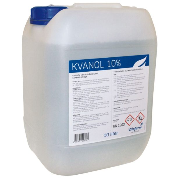 Kvanol belægningsrens 10 % 10 liter dunk