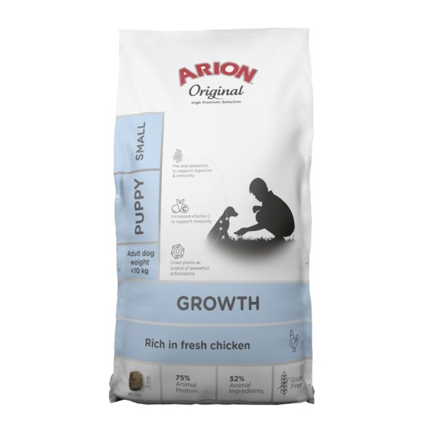 Arion Original Growth Chicken Small 2 kg hvalpefoder til små hunde