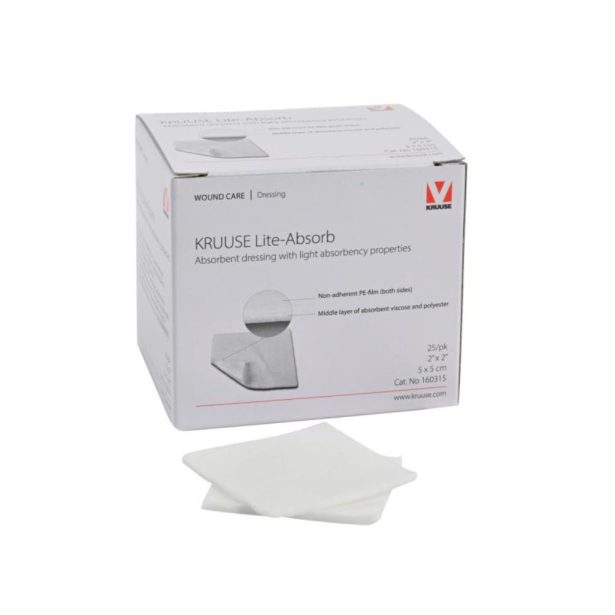 Kruuse Lite-Absorb 10x10 steril bandage