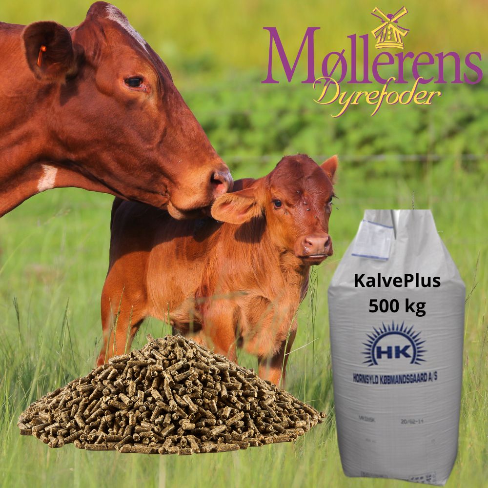 KalvePlus tilskud 500 kg bigbag LEVERET
