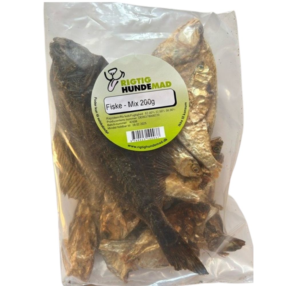 RigtigHundemad Fiskemix 200 g
