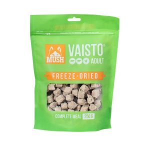 MUSH Vaisto Frysetørret grøn barf 250 g tørbarf til hunde