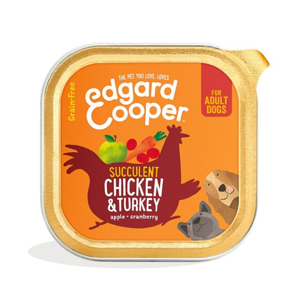 Edgard Cooper Adult Paté Chicken/Turkey 300 g.